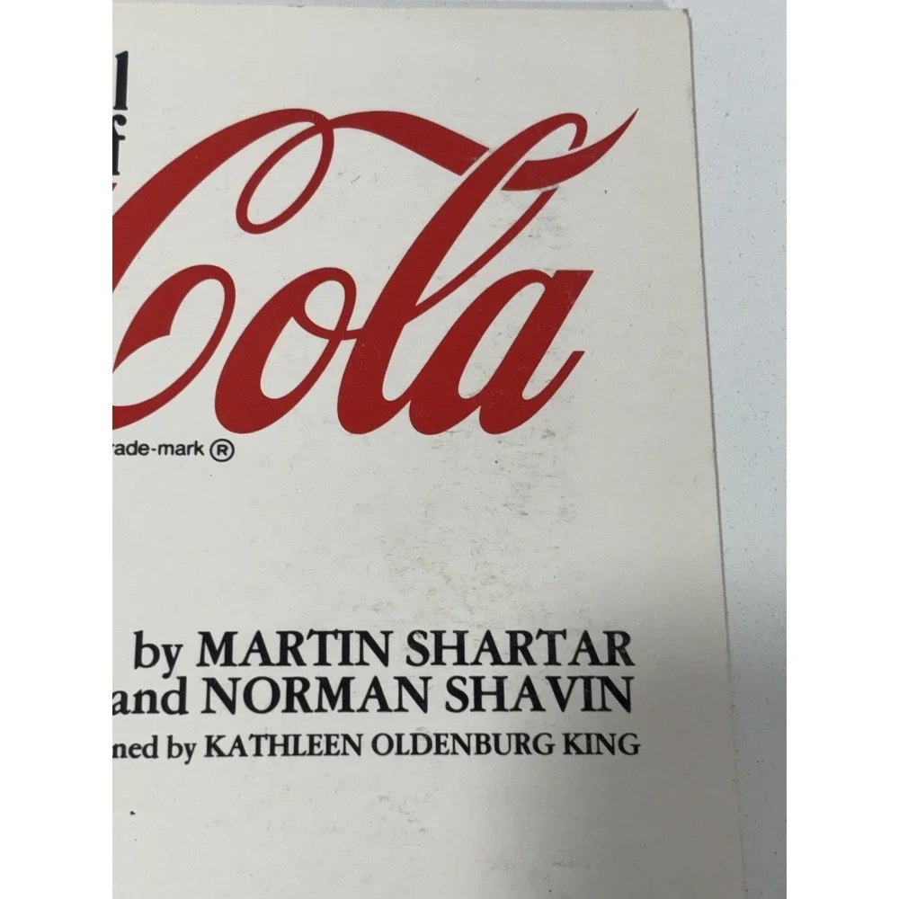 COKE SODA THE WONDERFUL WORLD OF COCA COLA PB BOOK 350+‎ PHOTOS SHARTAR & SHAVIN